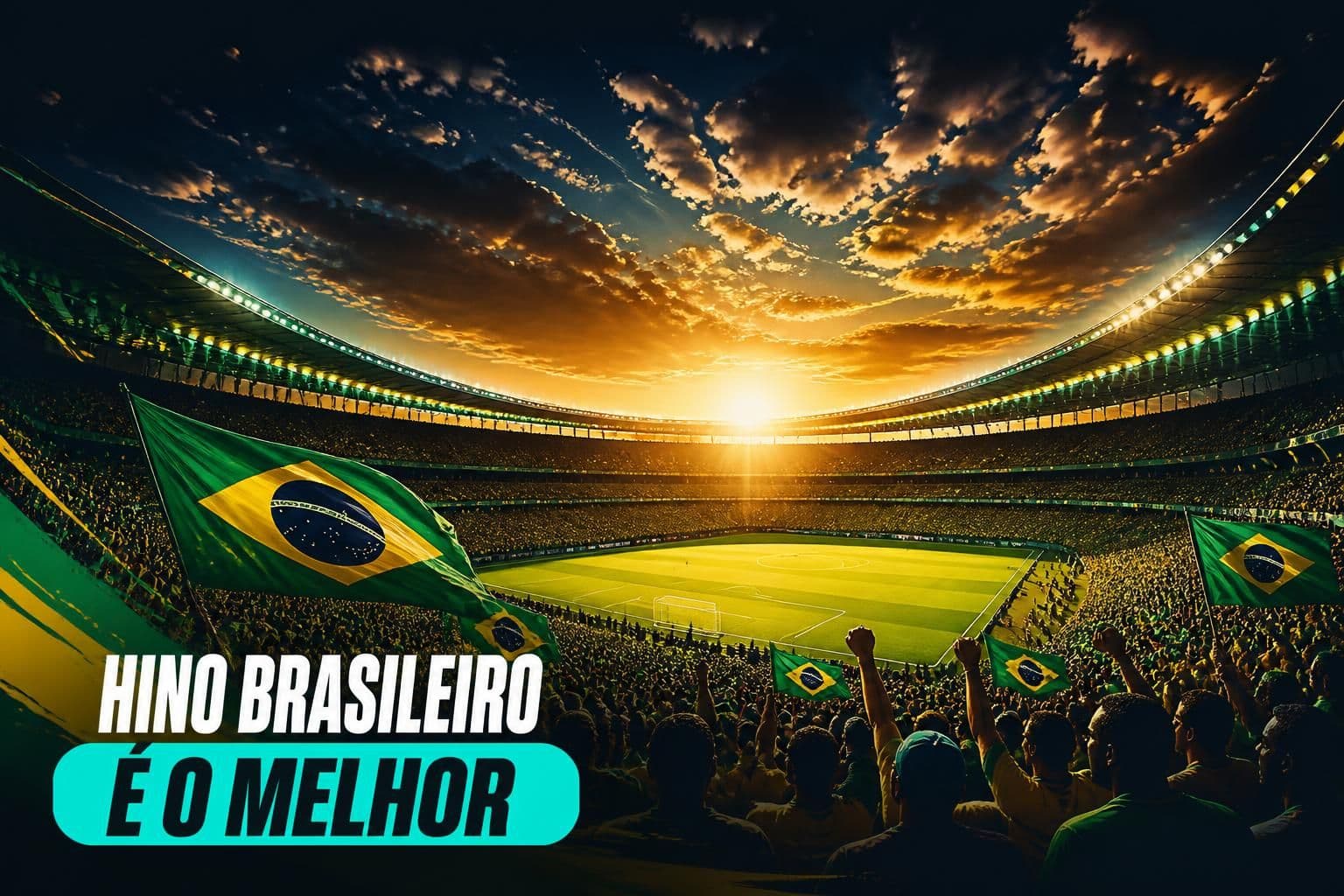 Hino do Brasil é eleito o mais bonito da Copa