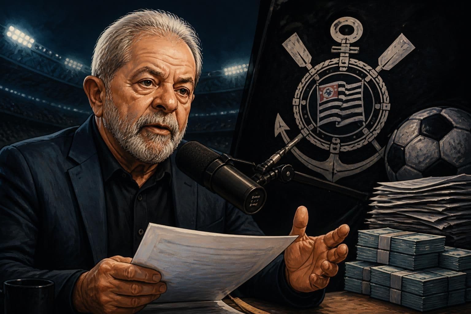 Lula sugere venda da Fazendinha para quitar dívida do Corinthians