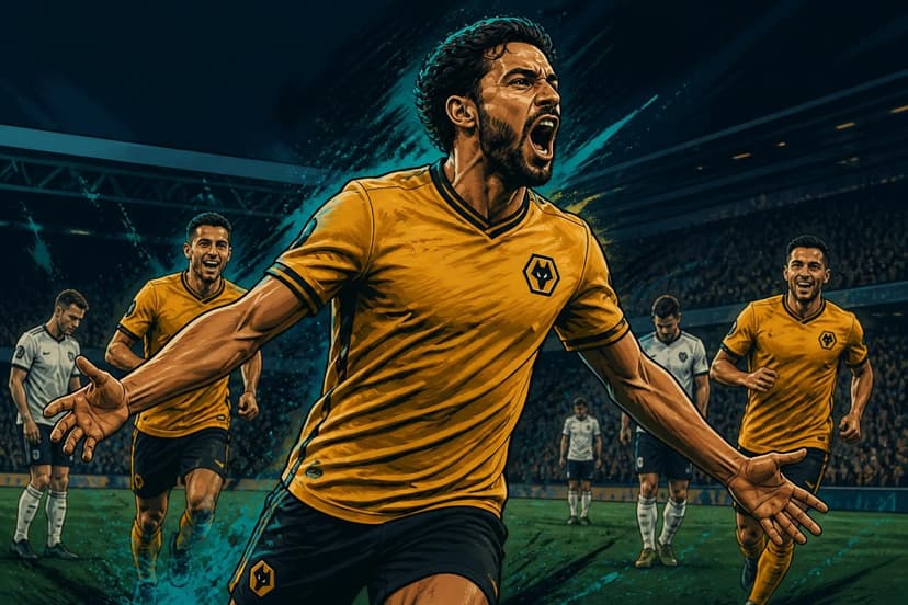 André marca na estreia do Wolves na Copa da Liga