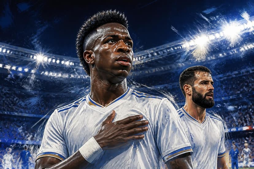 Nacho defende Vini Jr. após vaias no Real Madrid