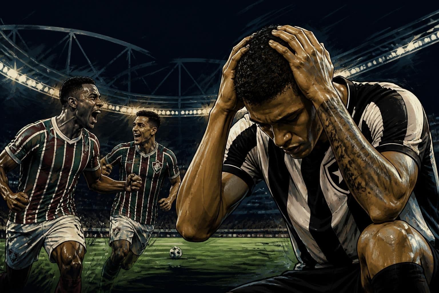 Franclim critica Botafogo após empate com Fluminense