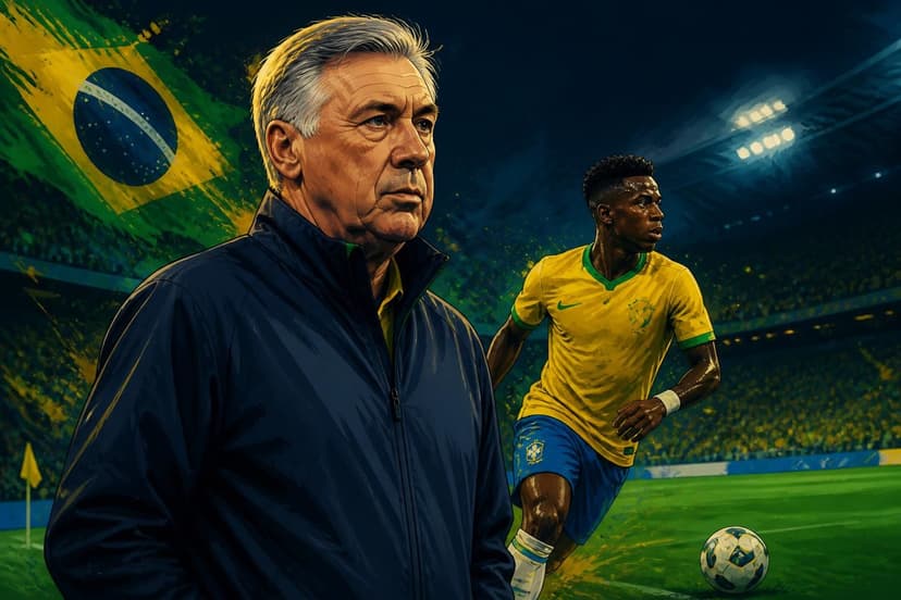 Ancelotti tira peso de jogadores para jogo contra a Índia