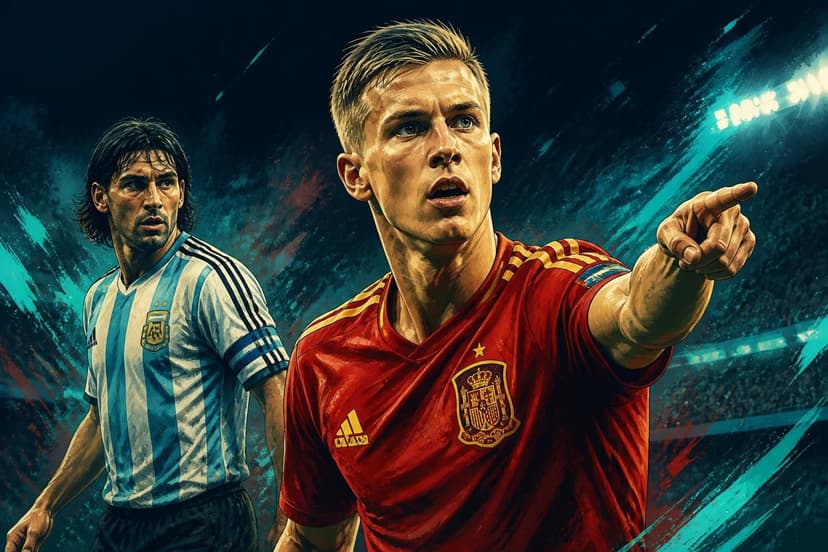 Dani Olmo rebate Ayala após briga na Copa