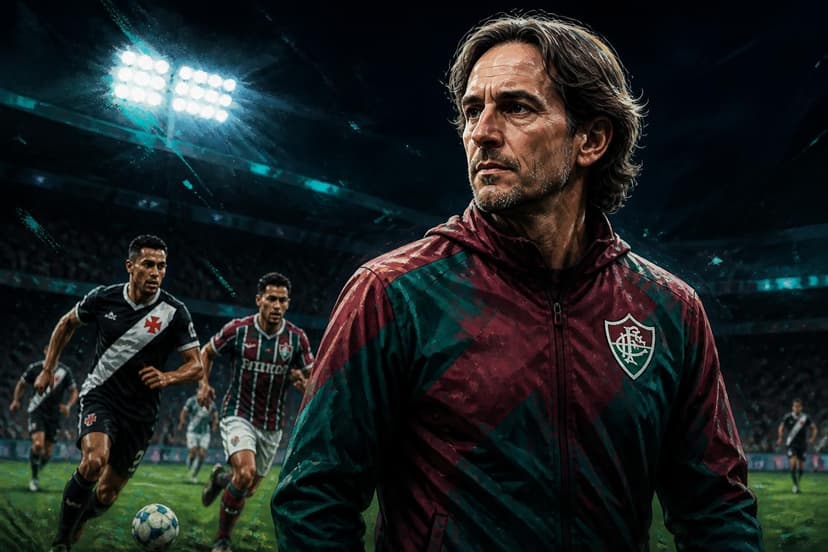 Zubeldía projeta clássico Fluminense e Vasco pela Copa do Brasil