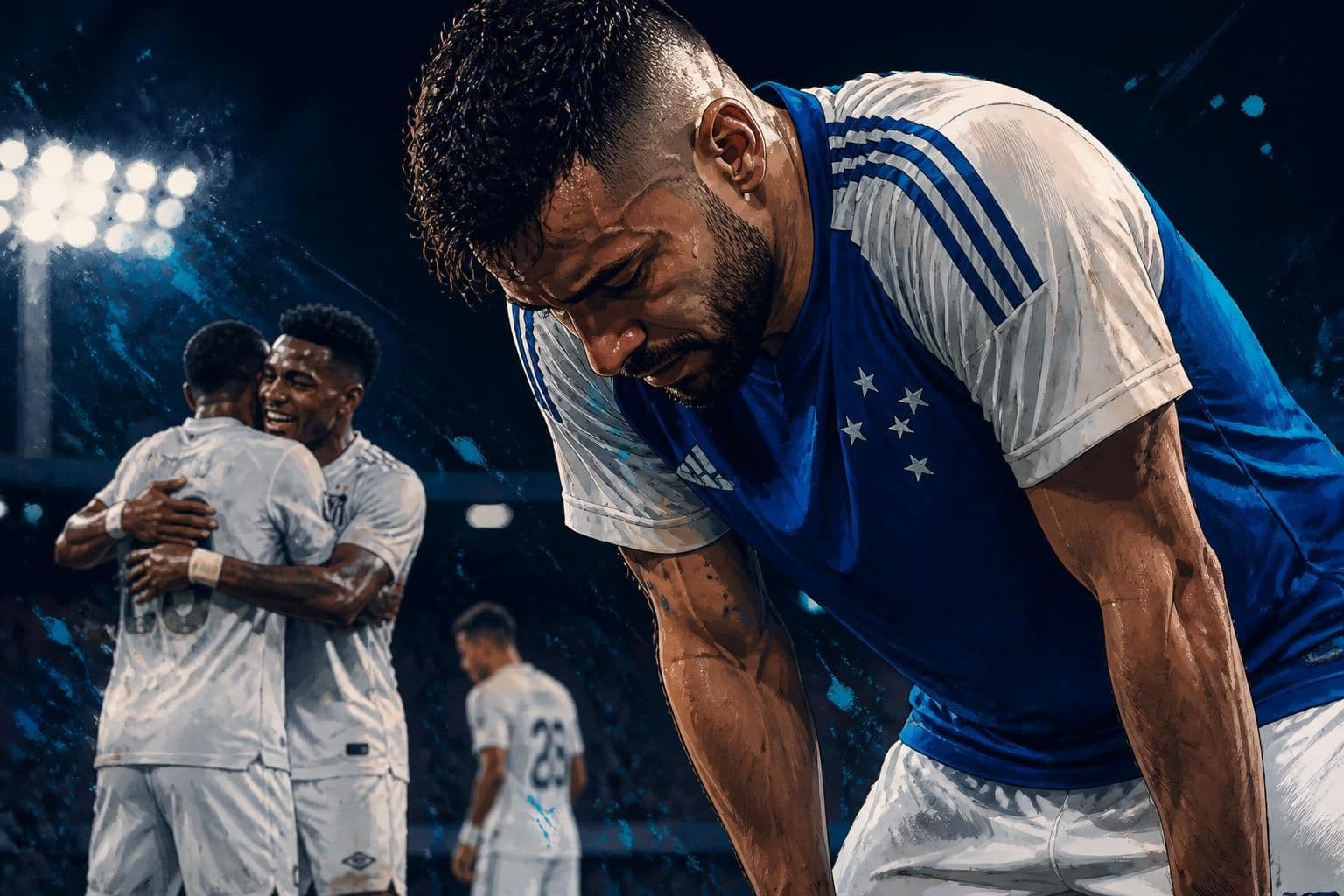 Fabrício Bruno chora e revela lesão no Cruzeiro após derrota