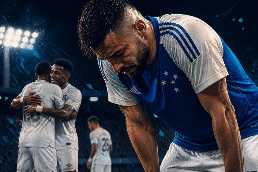 Fabrício Bruno chora e revela lesão no Cruzeiro após derrota