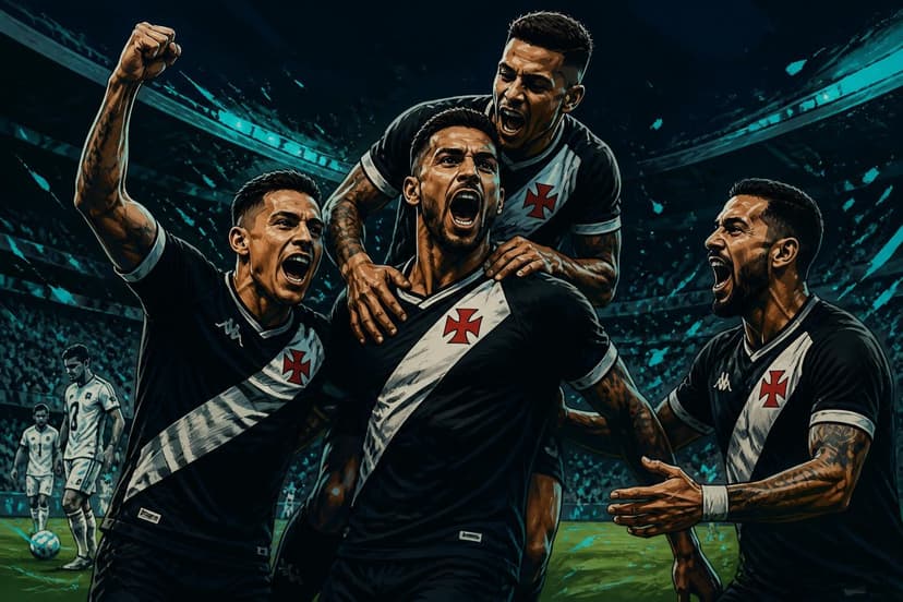 Vasco goleia Olimpia e avança na Sul-Americana