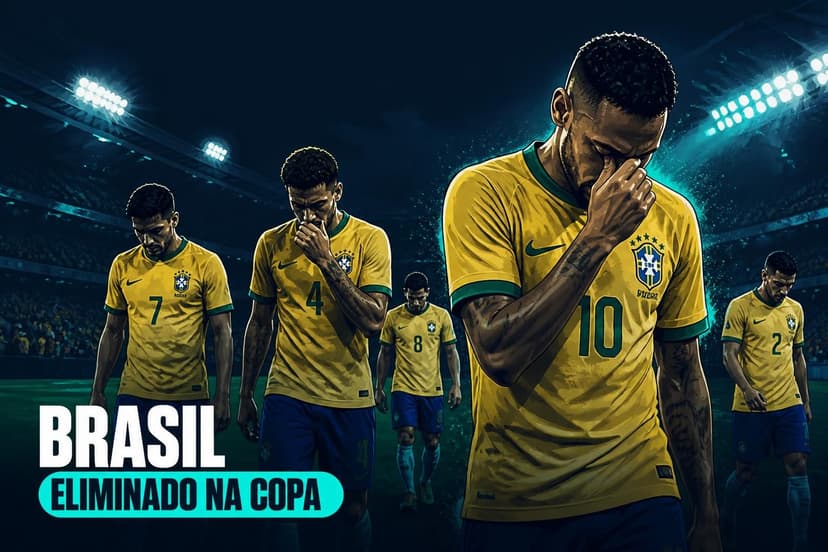Brasil eliminado na Copa 2026: Casemiro e Marquinhos fracassam pela 3ª vez