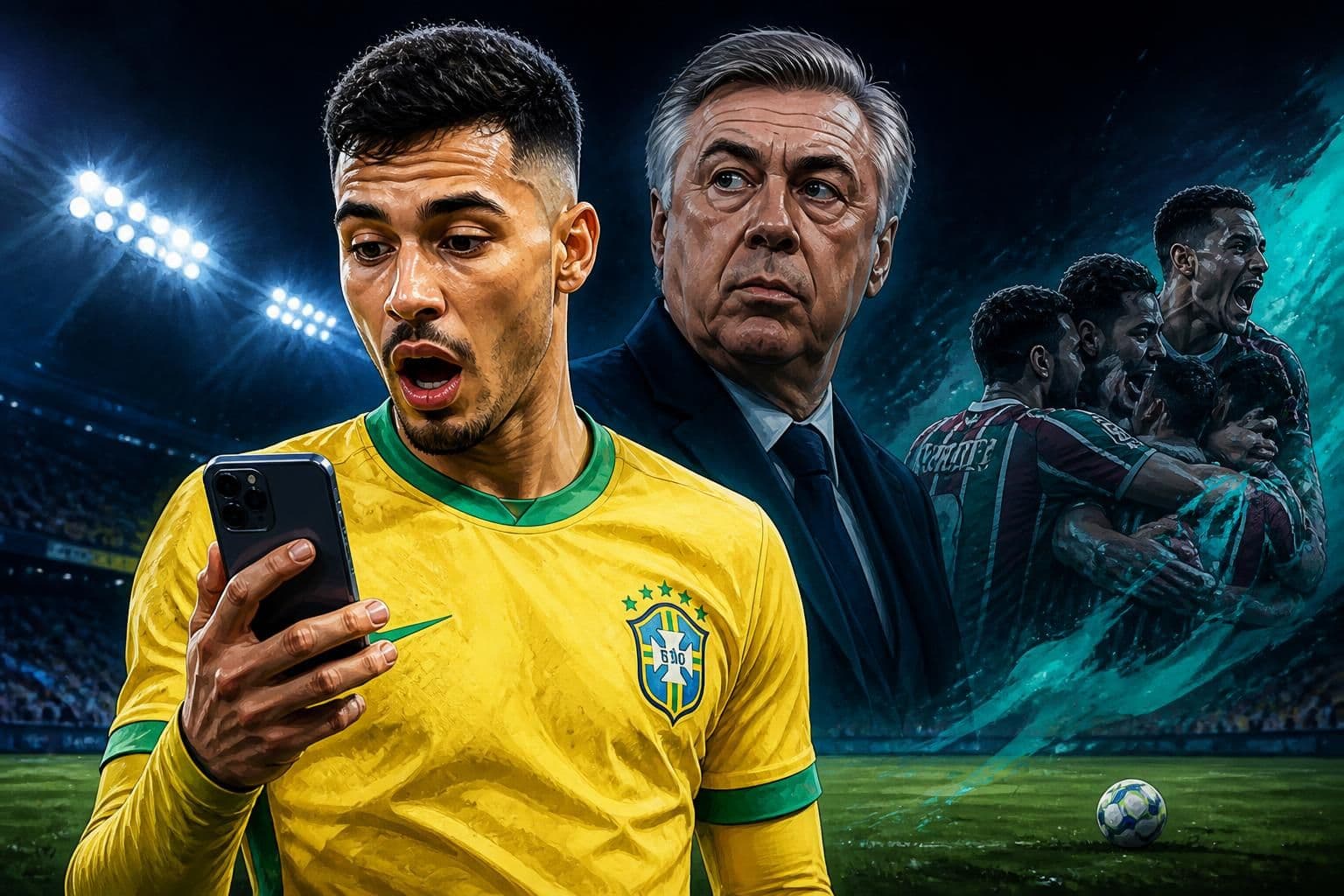 Martinelli convocado por Ancelotti após surpresa no Fluminense
