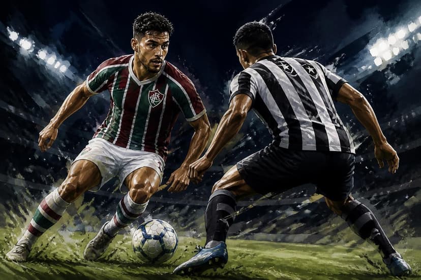 Ignácio brilha em empate do Fluminense contra Botafogo