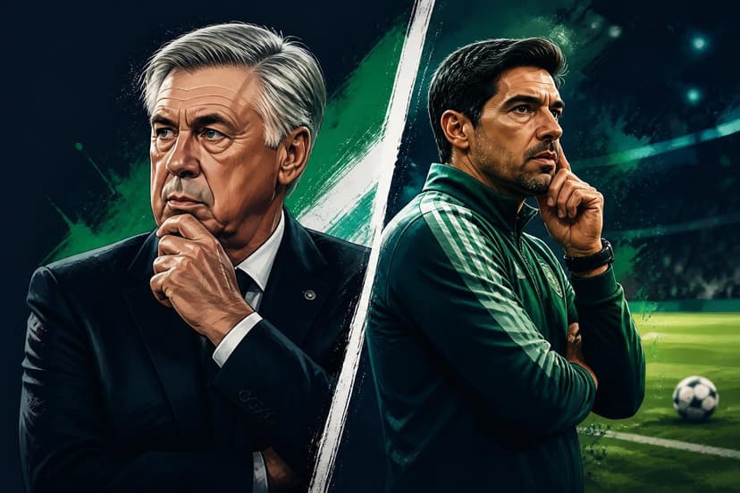 Ancelotti revela que Abel Ferreira é seu favorito no Brasil