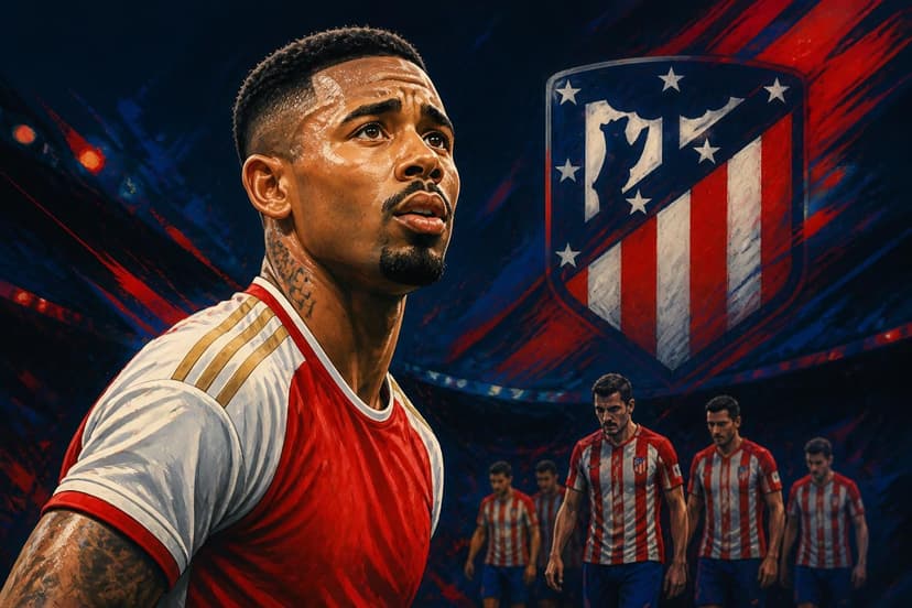 Atlético de Madrid monitora Gabriel Jesus no Arsenal