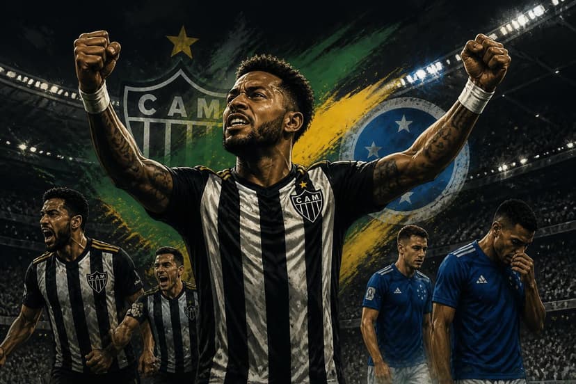 Atlético elimina Cruzeiro e lidera mata-matas da década