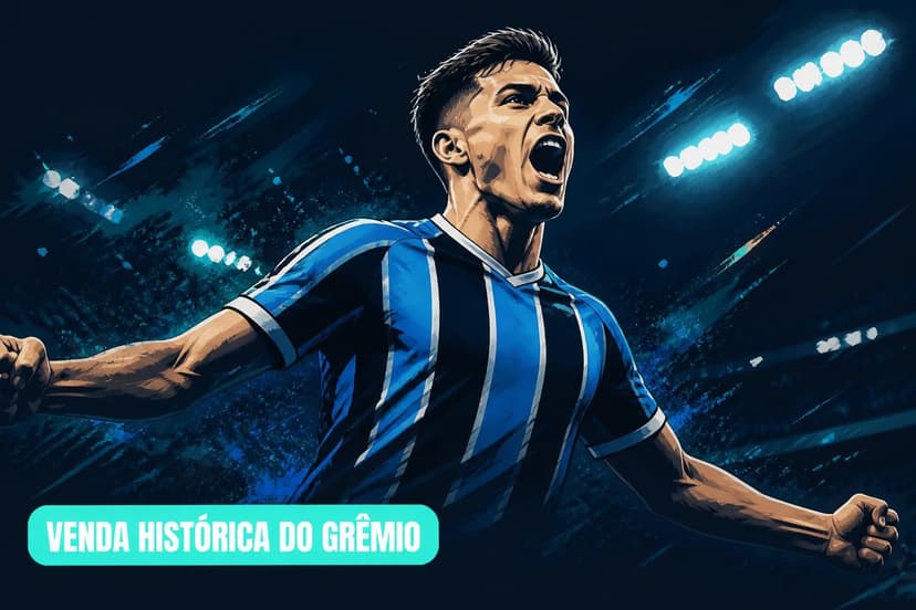 Viery é vendido ao Grêmio por 15 milhões de euros