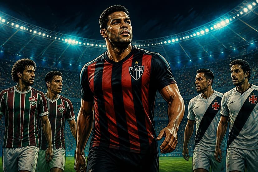 Hulk chega em BH para clássico contra o Vasco no Mineirão