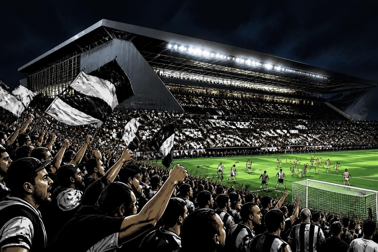 Corinthians amplia capacidade da Neo Química Arena para Libertadores