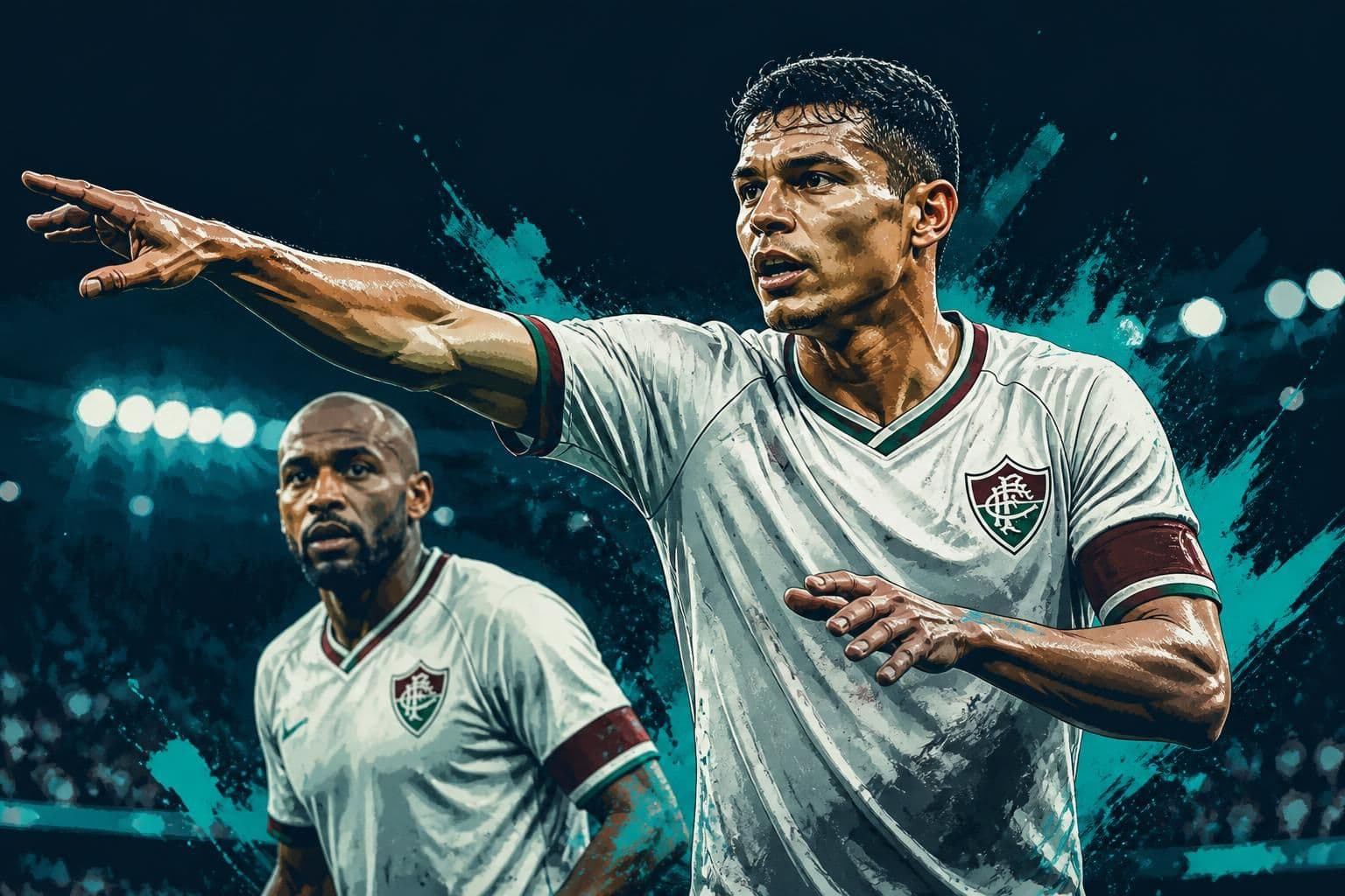 Marcão e Thiago Silva: Cumplicidade no Fluminense