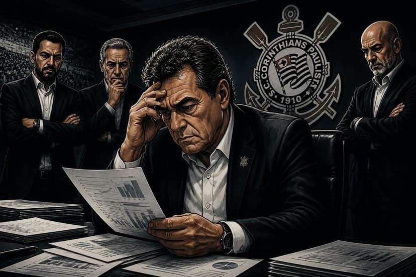 Corinthians descarta contratações por falta de verba