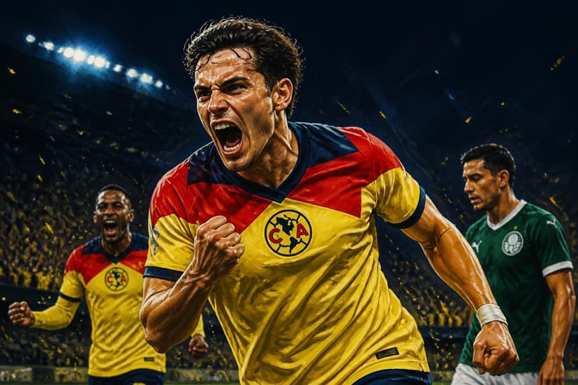 Veiga brilha em estreia do América-MEX após saída do Palmeiras
