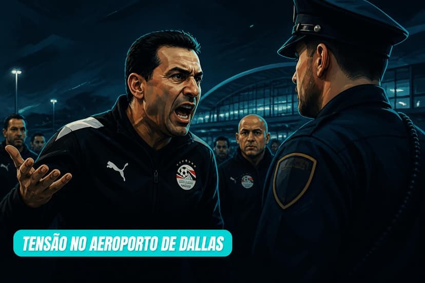 Egito tem confusão com polícia em Dallas antes da Copa