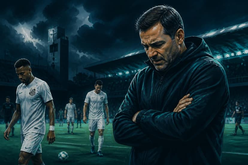 Vasco perde para o Santos e afunda no Z-4