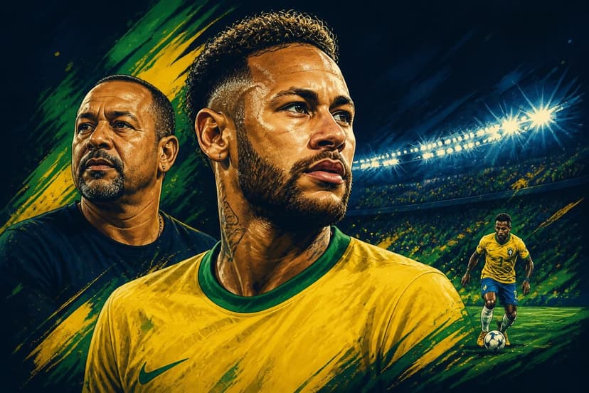Pai de Neymar nega aposentadoria definitiva da Seleção