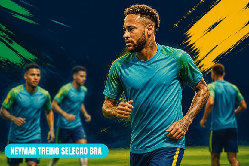 Neymar recupera-se da panturrilha; impraticidade de prazo na Copa