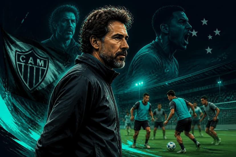 Atlético-MG escala provável time para clássico contra o Cruzeiro