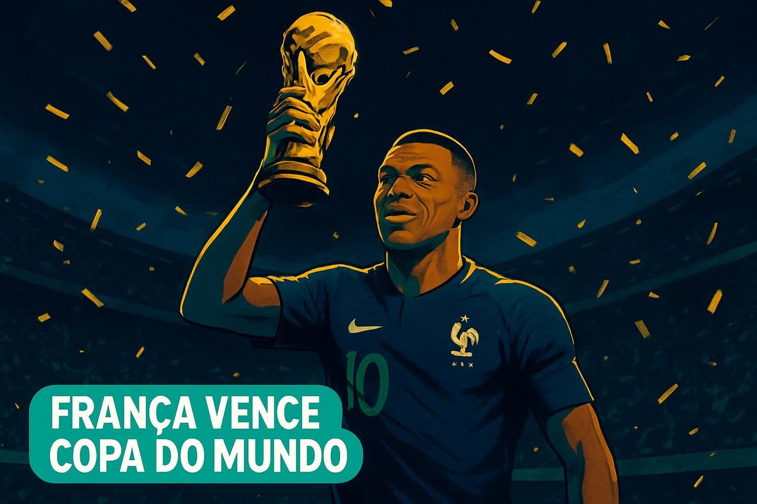 Simulação FM: França é hegemônica e Brasil falha nas oitavas