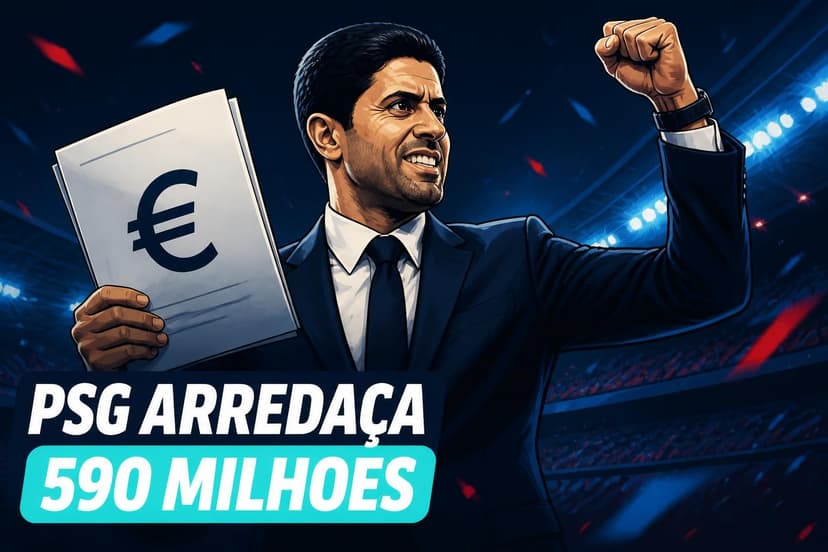 PSG Arrecada R$ 590 Mi e Busca Akliouche