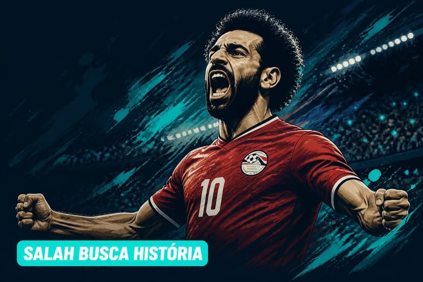 Como Salah pode levar o Egito ao mata-mata