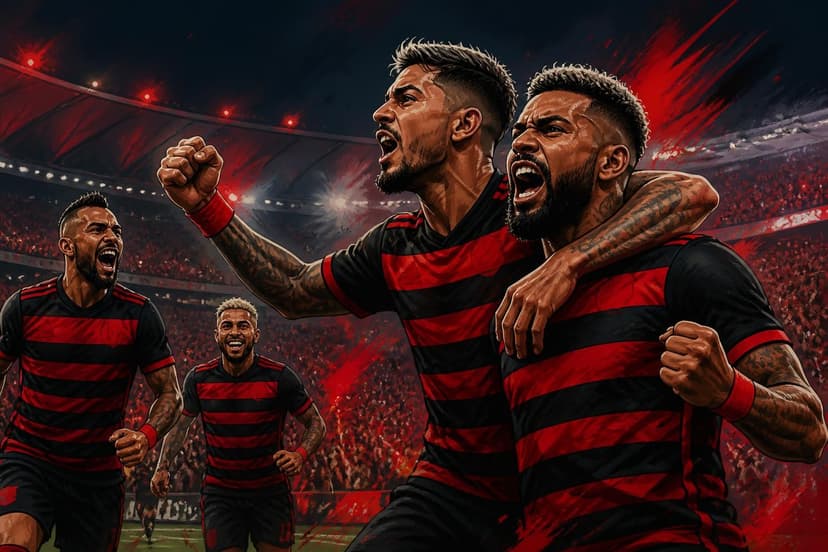 Elenco do Flamengo ultrapassa marca de 600 gols