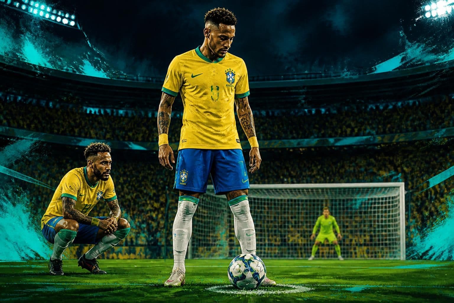 Raphinha é favorito para assumir pênaltis da Seleção