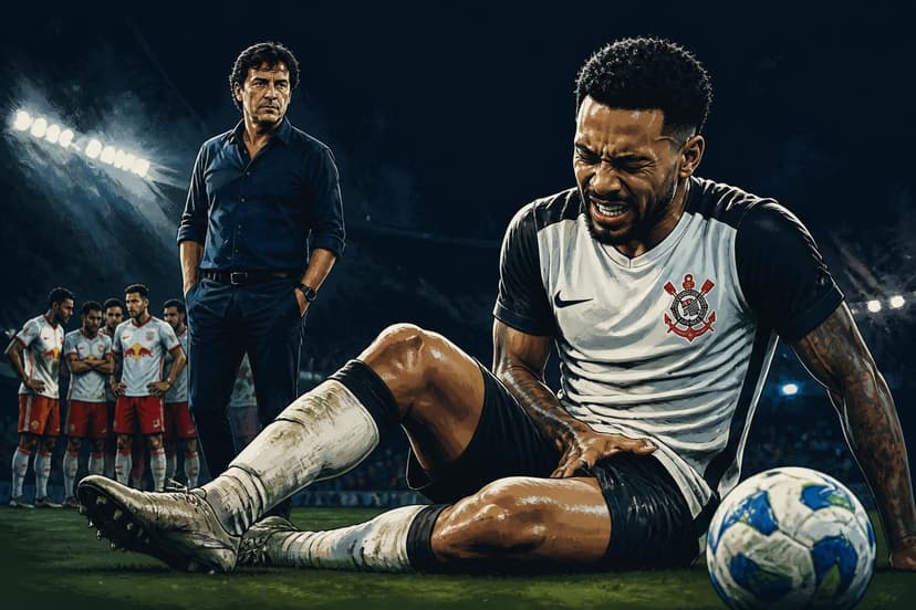 André é desfalque do Corinthians contra Bragantino