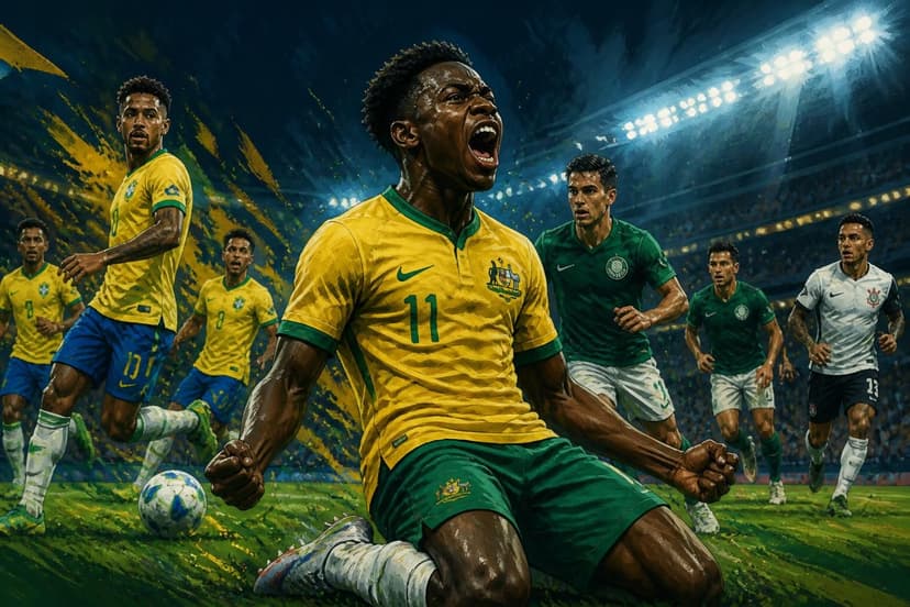 Irankunda marca contra Brasil e cita Palmeiras e Corinthians