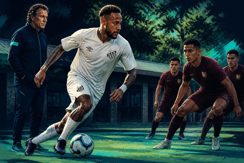 Santos relaciona Neymar para duelo contra UCV na Sula