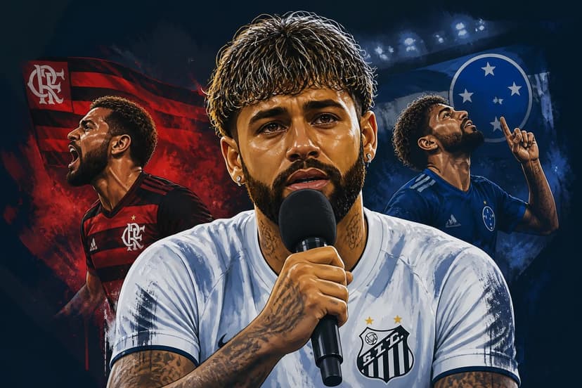 Gabigol pede desculpas ao Santos e retira falas sobre Flamengo