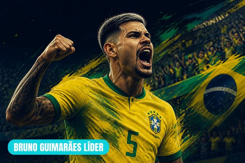 Bruno Guimarães lidera assistências na Copa do Mundo 2026