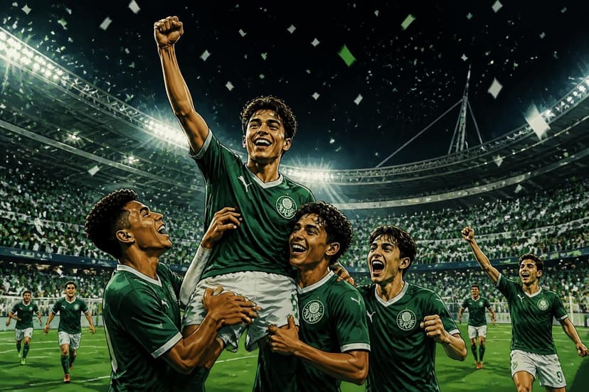 Palmeiras bate recorde de público em final Sub-20 no Nubank Parque