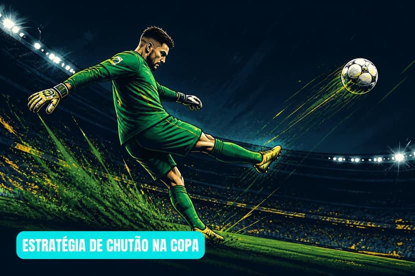 A estratégia dos chutões na Copa do Mundo 2026