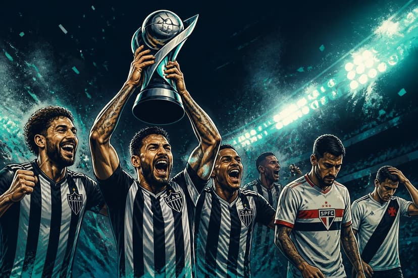 Atlético-MG lidera returno; SP e Vasco saem do Z4