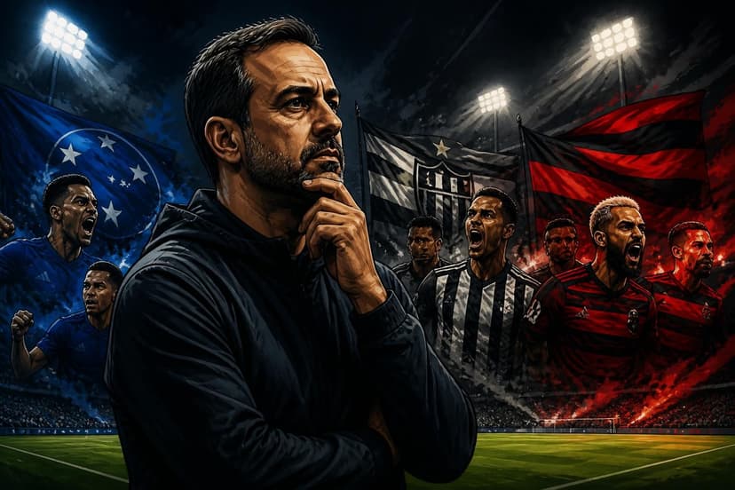 Artur Jorge avalia peso de clássico para o Cruzeiro