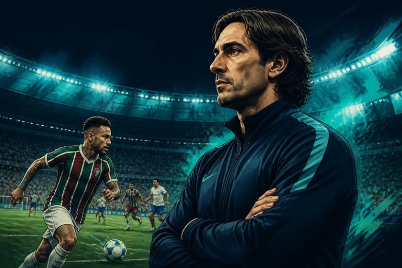 Zubeldía comenta empate do Fluminense e caso Lucho Acosta