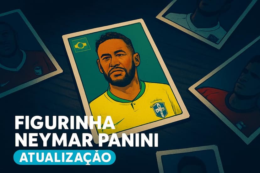 Panini confirma Neymar, Weverton e Alex Sandro no álbum da Copa 2026