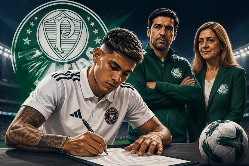 Riquelme Fillipi assina com Inter Miami e deixa Palmeiras
