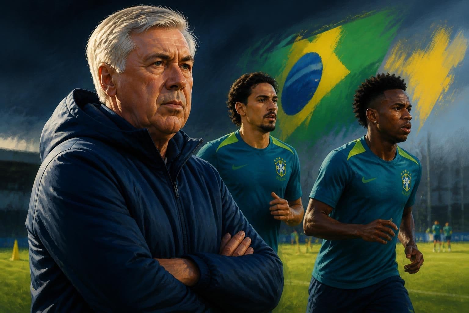 Ancelotti testa sete mudanças na Seleção Brasileira com Pedro