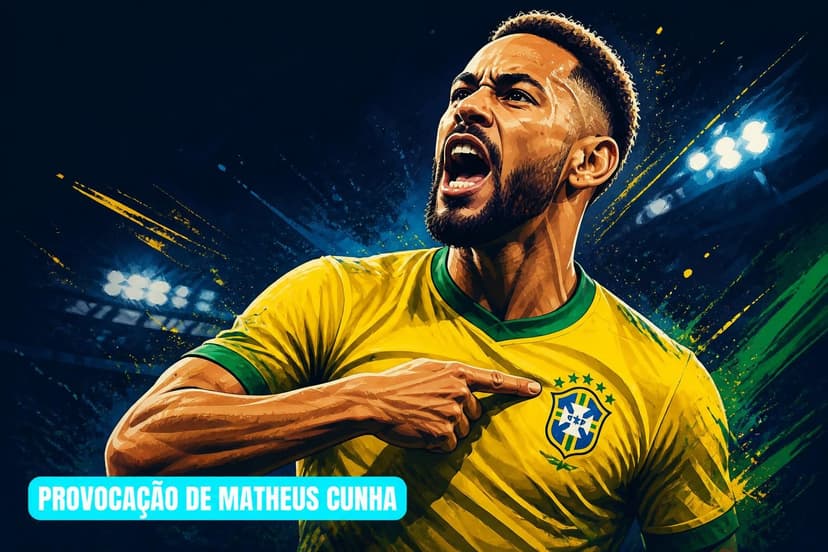 Matheus Cunha provoca Japão com títulos da Seleção
