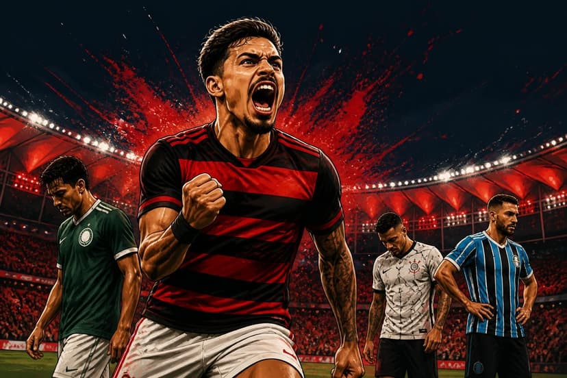 Flamengo assume favoritismo no título do Brasileirão