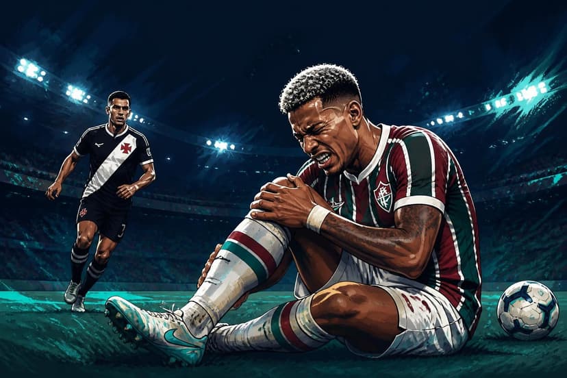 John Kennedy sofre lesão no joelho e desfalca Fluminense