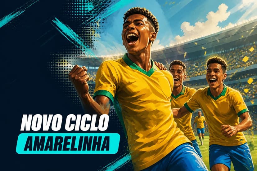 Jovens que podem ser convocados pelo Brasil após Copa de 2026